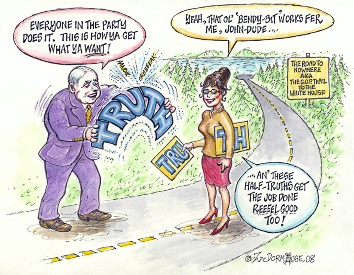 McCain - Palin Cartoon